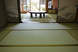 ﾀﾞｲｹﾝ和紙畳　銀白